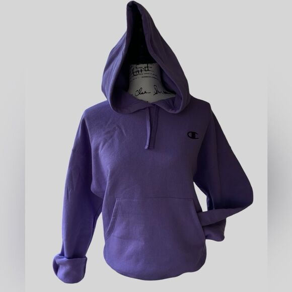 Champion Powerblend Hoodie Lavender Womens Small NEW - Picture 1 of 7